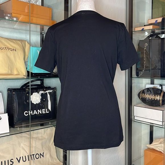 Valentine’s Day Exploding Hearts T-shirt in Black - Picture 3 of 3